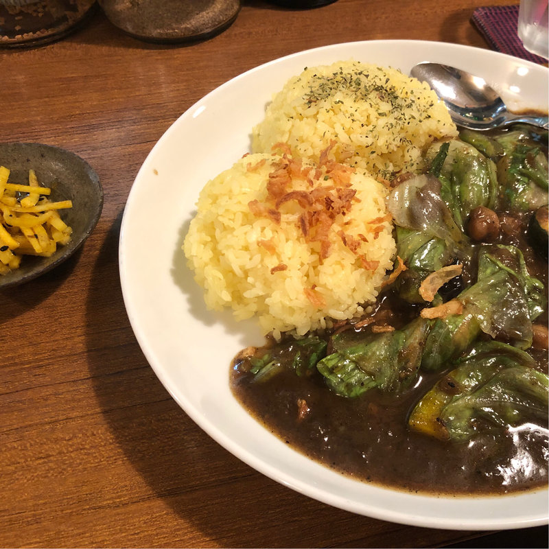 夏野菜とひよこ豆のカレー(たごカレー （TAGO CURRY）)