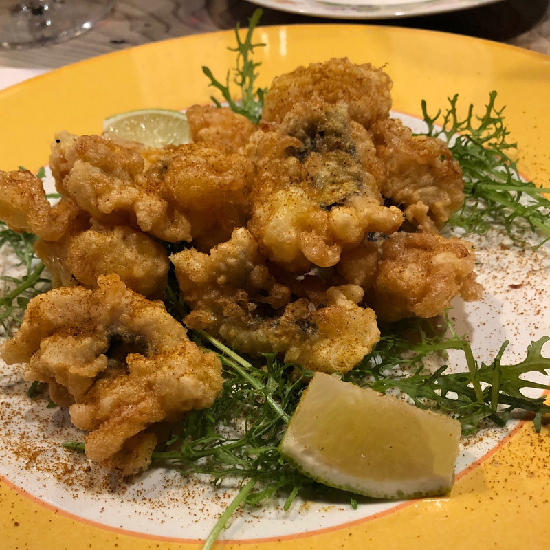 鱧のフリッター(たまキャアノ )