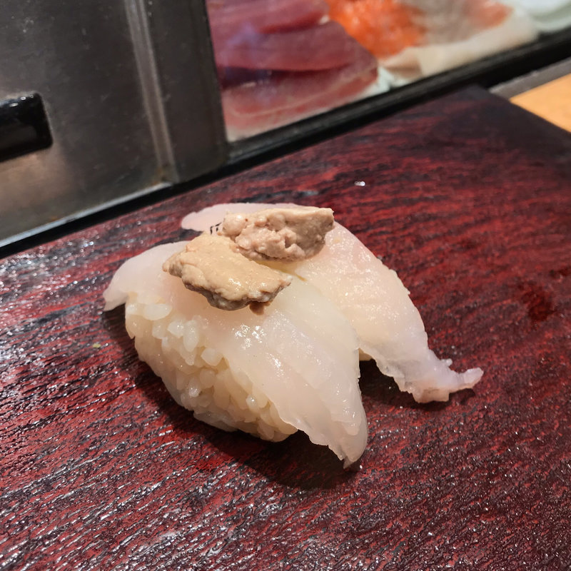 うまづらはぎ(立ち寿司横丁 中野サンモール)