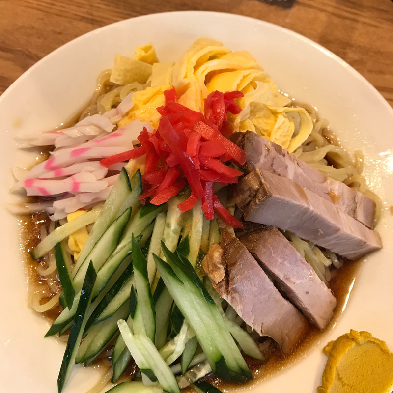 冷し中華(中華料理 新雅)