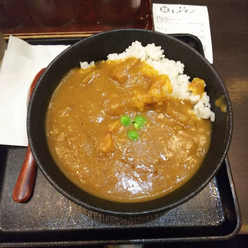 カレー丼(本家しぶそば)