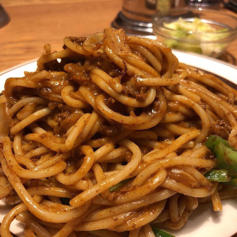 キーマカレー(焼きスパゲッチ ミスターハングリー)