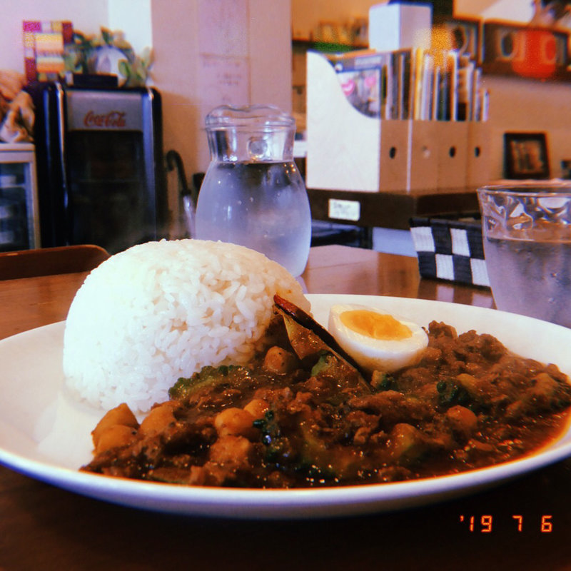 本日の野菜キーマ(ひよこ豆とゴーヤ)(OKANO CURRY (オカノカリー))