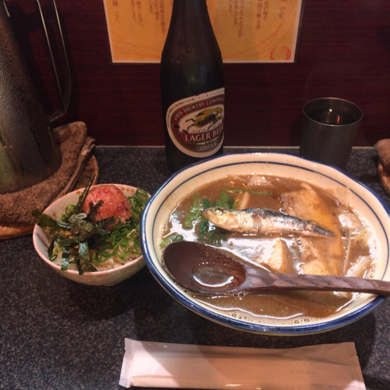 お昼の三くセット(烈志笑魚油 麺香房 三く)