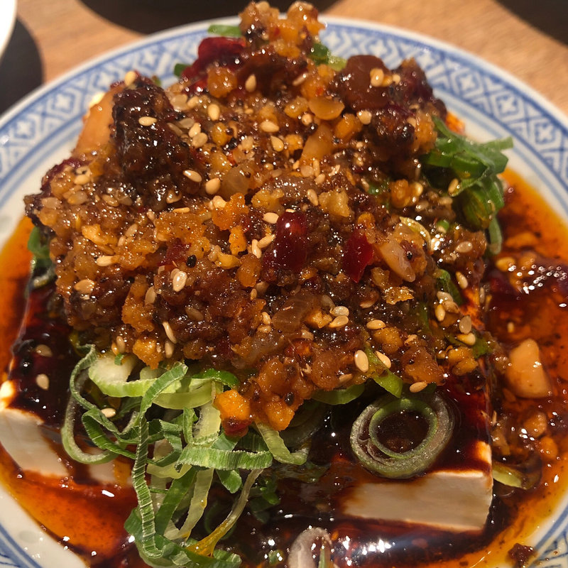 坦々豆腐(タイガー餃子 河原町店 )