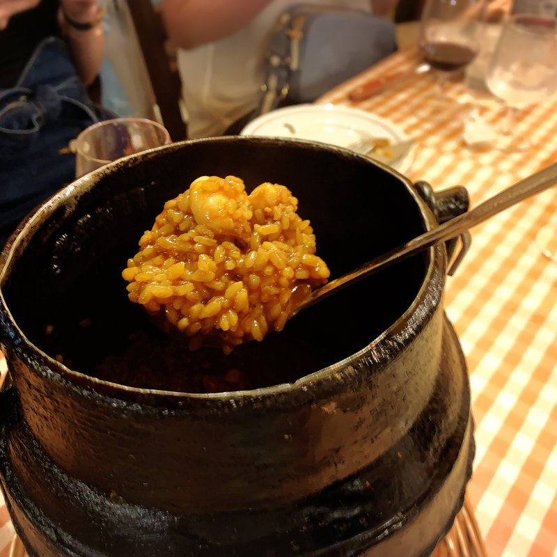 サルイアモールの小海老のカルデロ(バル ポルティージョ （Bar Portillo）)