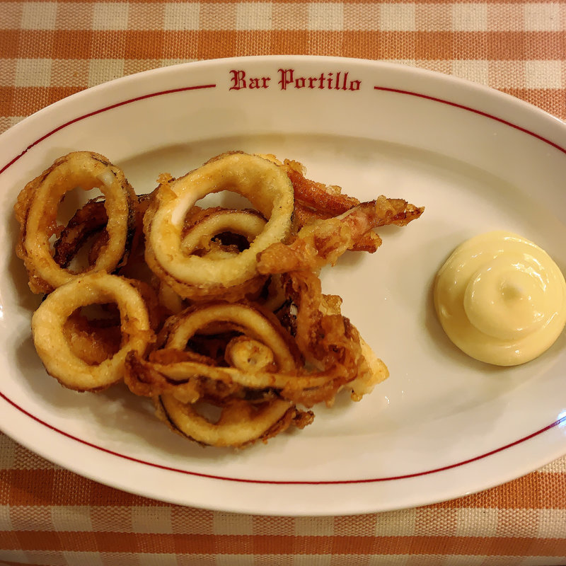 イカのフリート(バル ポルティージョ （Bar Portillo）)