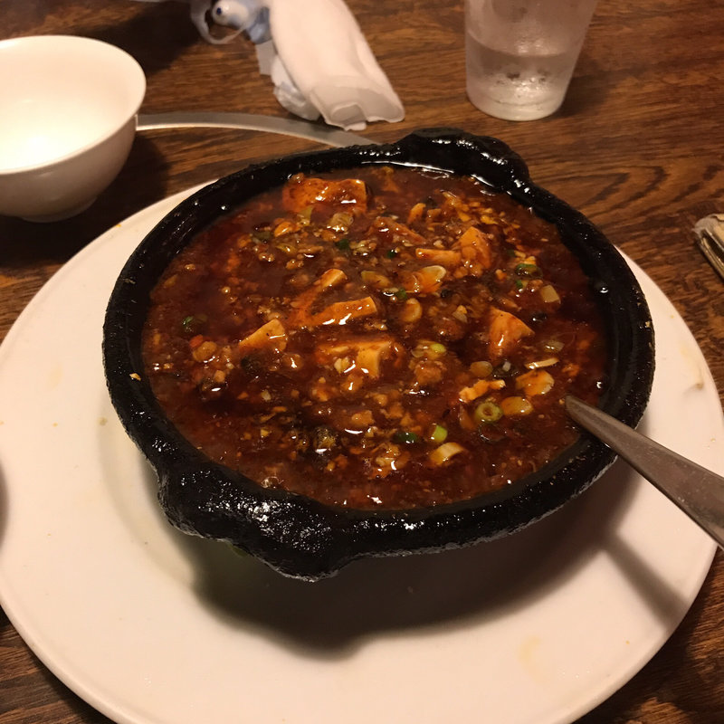 麻婆豆腐麺(劉 チャイナダイニング)