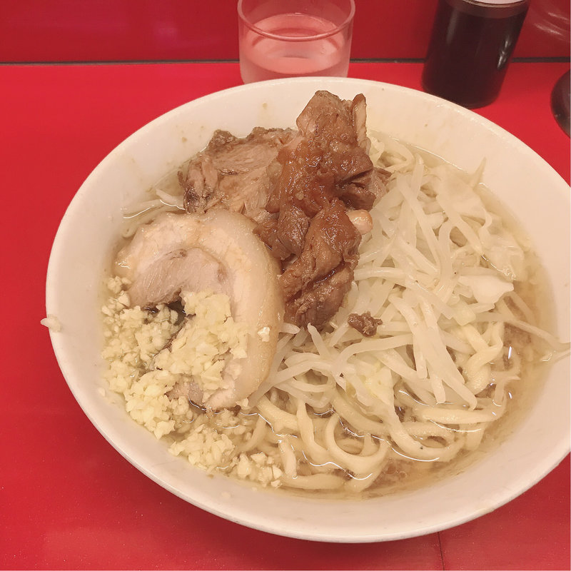 ラーメン少なめ(ラーメン二郎 西台駅前店 )