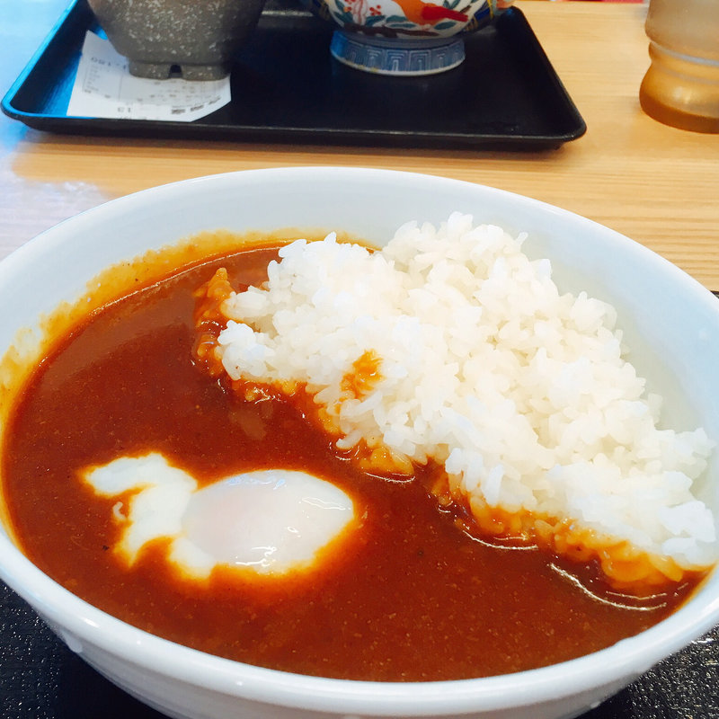 半熟玉子スパイシーカレー(吉野家 カインズ宇都宮テクノ店 )