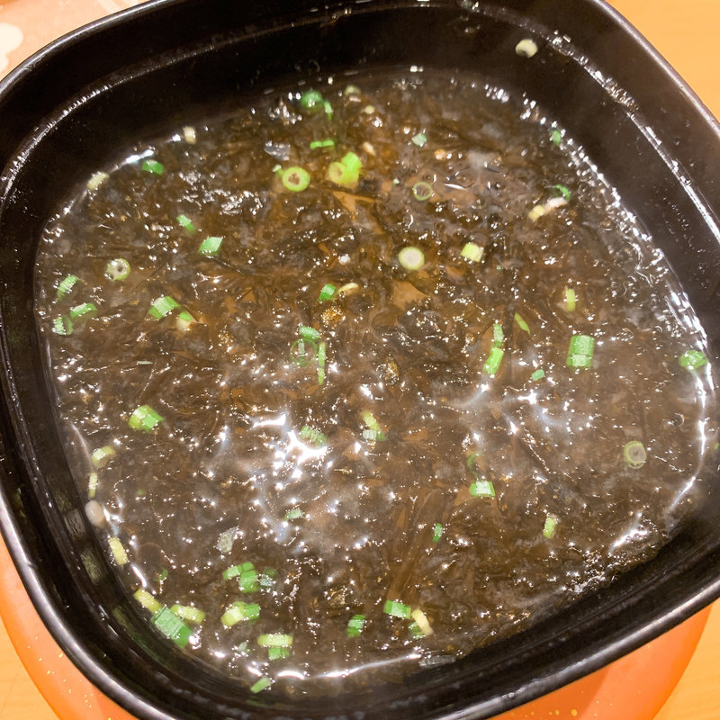 あおさ汁(回転すし 活一鮮 南３条店)