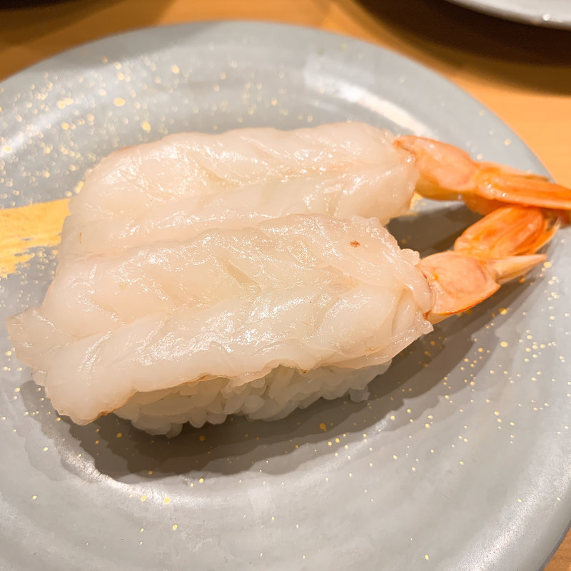 ボタン海老(回転すし 活一鮮 南３条店)