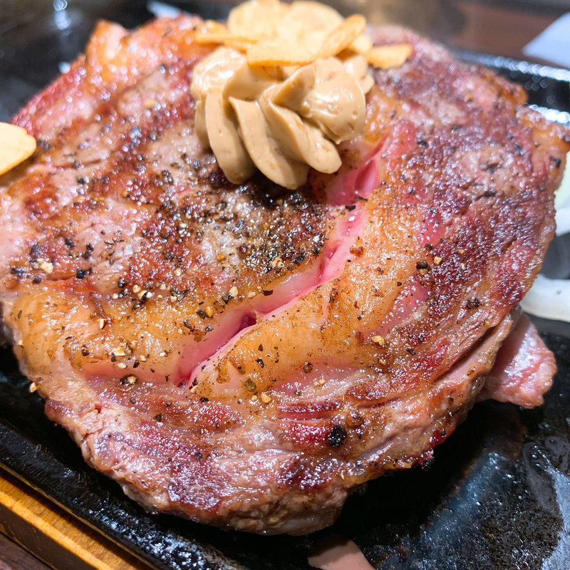 国産リブアイ(いきなりステーキ 横浜西口店)