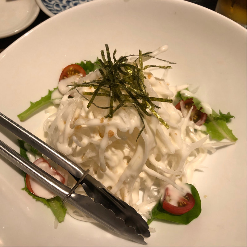 大根サラダ(ピース餃子)