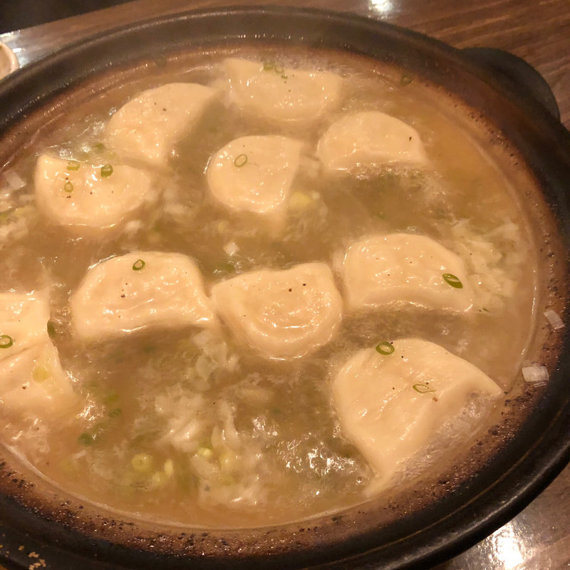 テールスープ炊き餃子(ピース餃子)