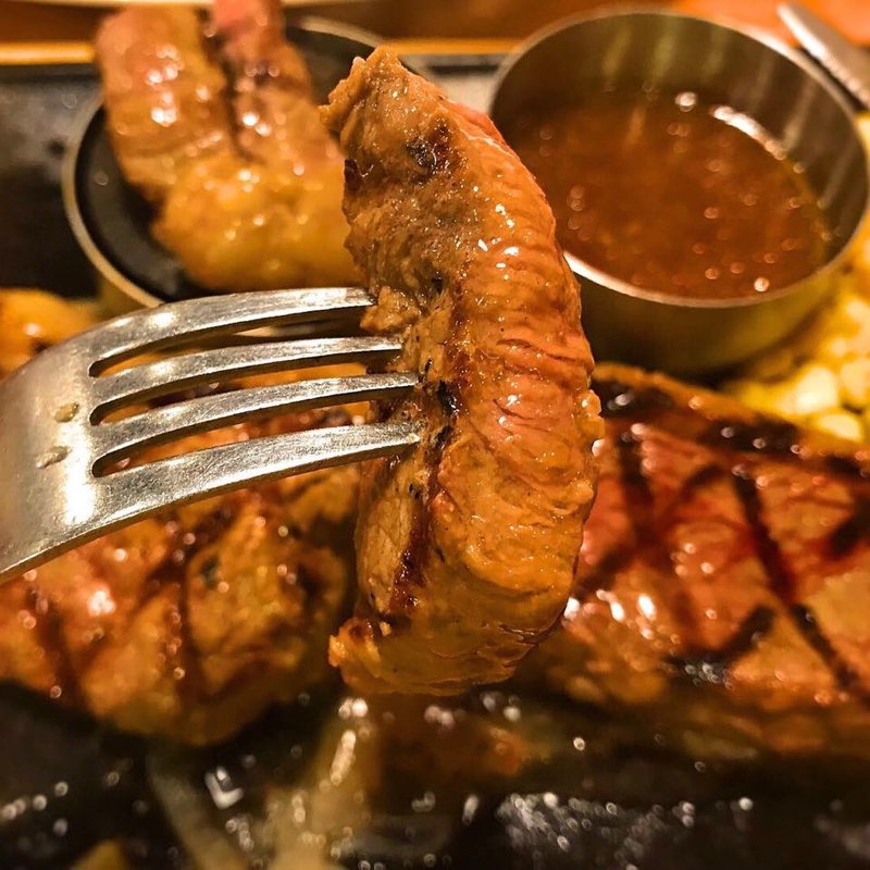 ダブルいちぼステーキ（120g×2）(ビッグボーイ 徳山店 )