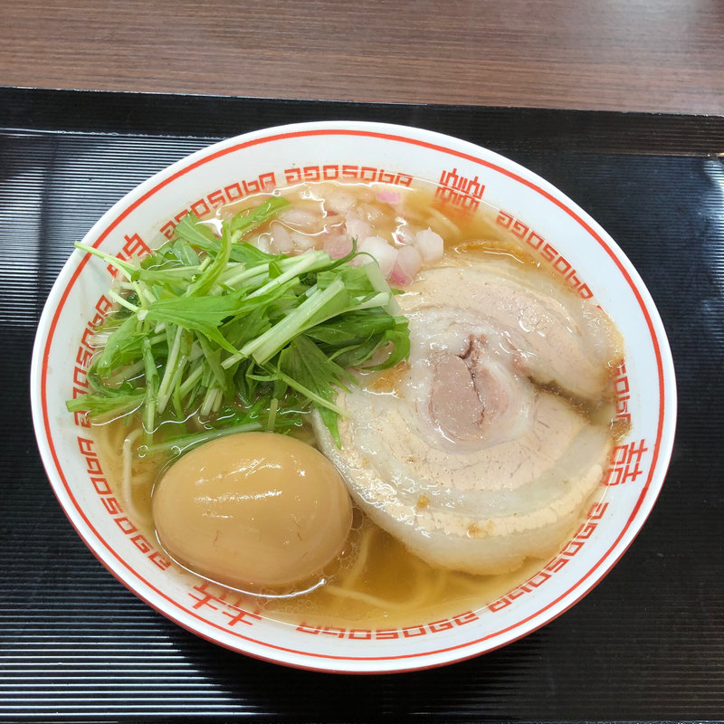 だしソムリエが作ったすっごい飛魚（あご）だしラーメン味玉のせ(ショッピングコーナー 西宮名塩SA (上り）)