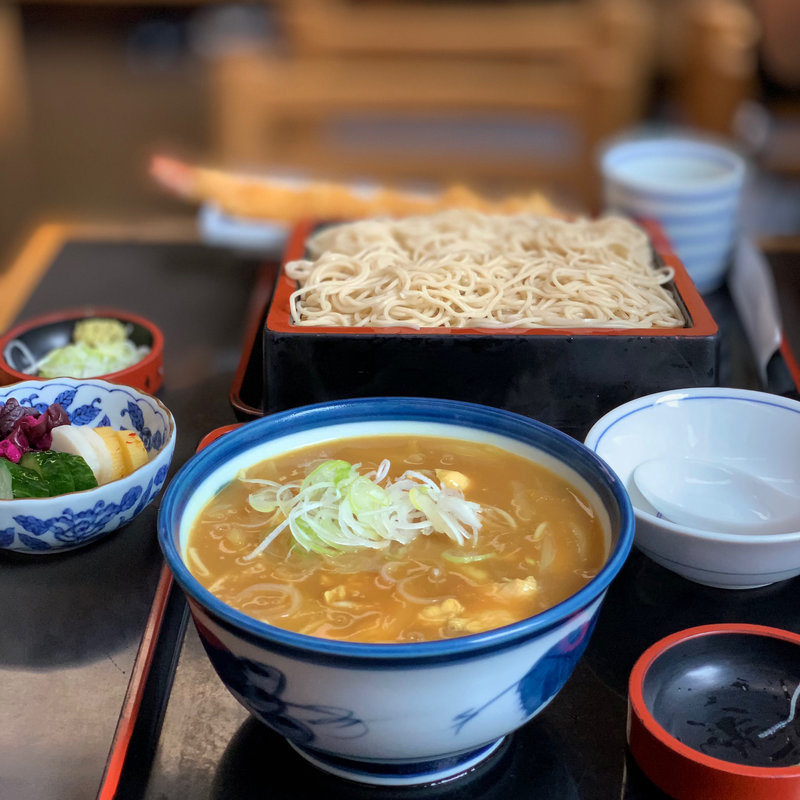 カレー南蛮蕎麦(尾張屋 本店)