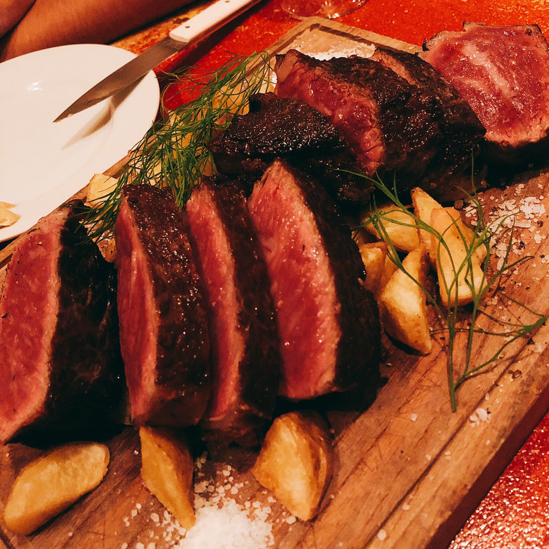 熟成牛肉ステーキ(祥瑞 Shonzui)