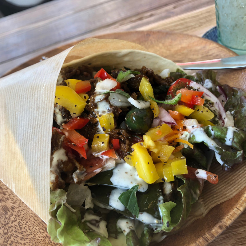 ビーフタコス(ラホヤ)