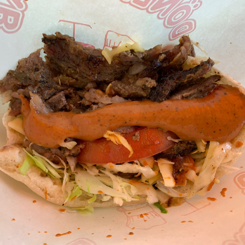 チーズケバブ(ビーフ&ミックスチリ)(モーゼスさんのケバブ 2号店)