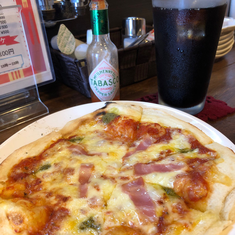 モーニング  ピザセット (コロケット)