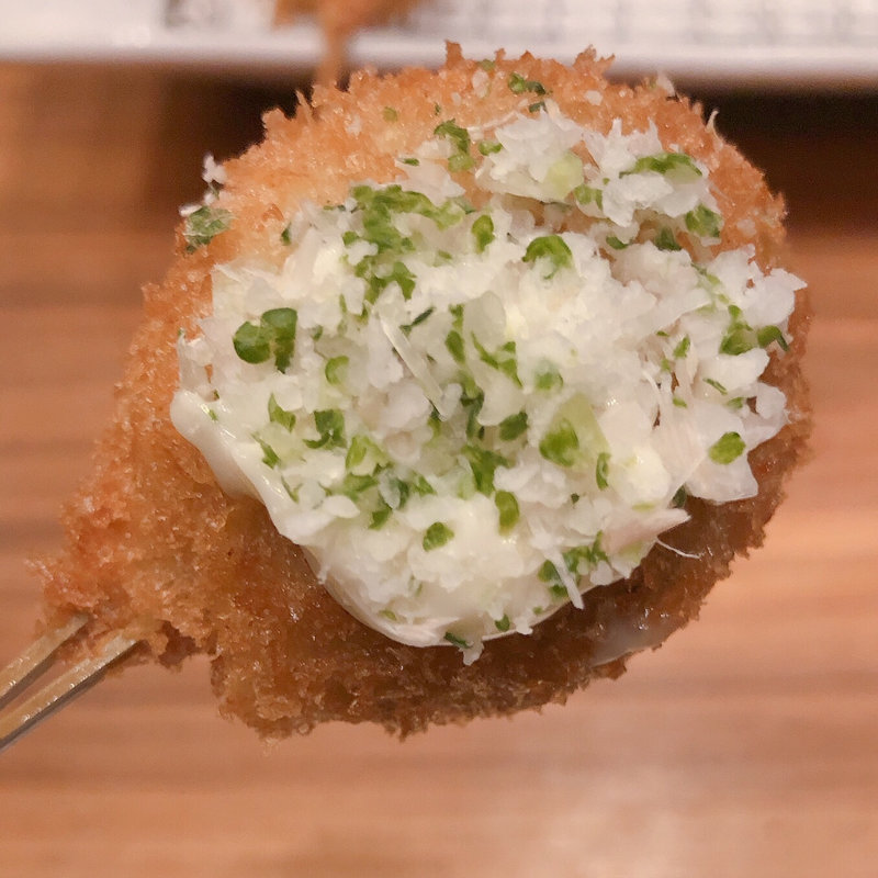 旬菜コース（椎茸肉詰め）(揚八 グランフロント大阪店)