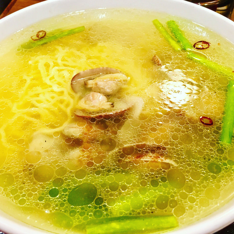あさりラーメン(四川食洞 )