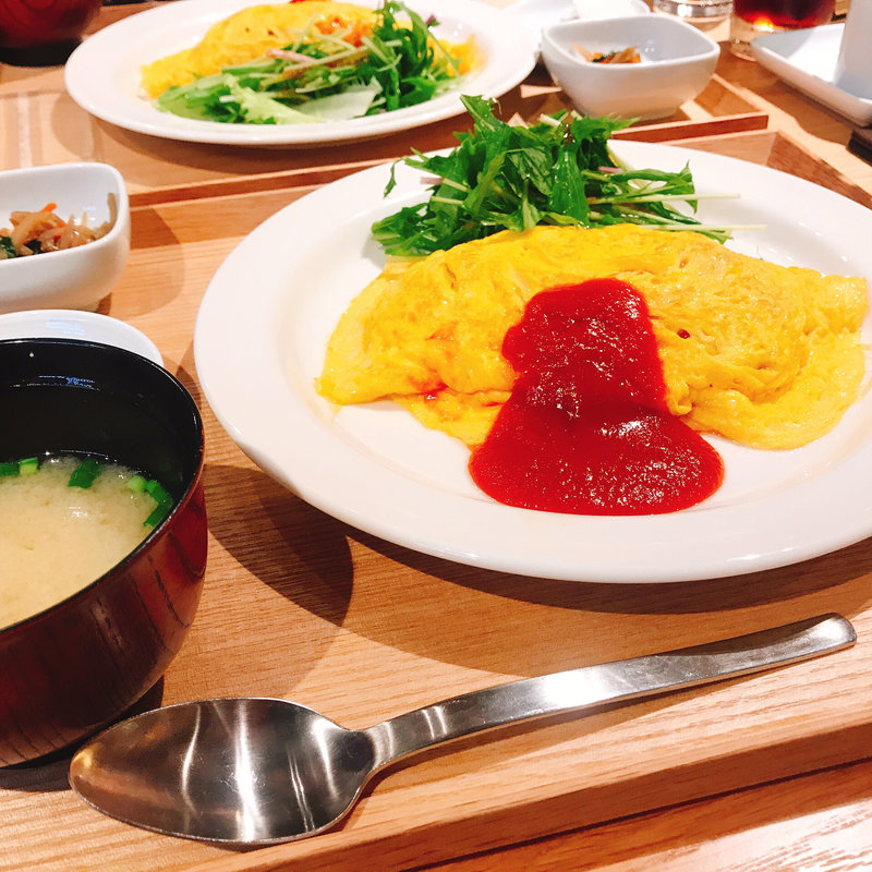 オムライス(MUJI Diner 銀座)