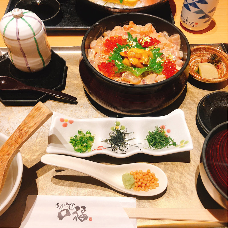 海鮮ひつまぶし(旬彩和食 口福 （コウフク）)