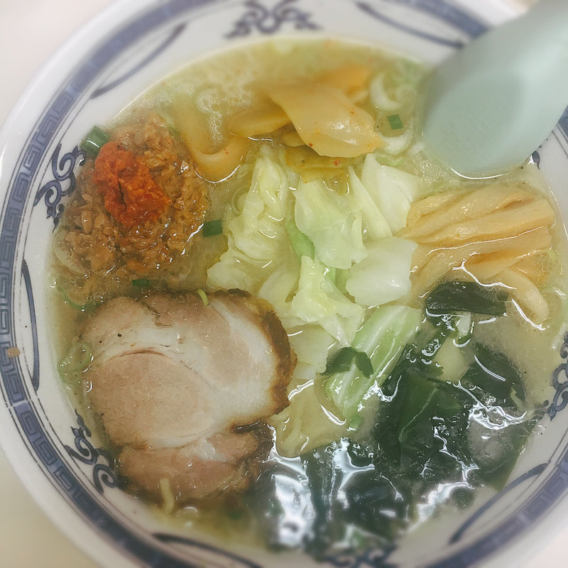 納豆ラーメン(修ちゃんラーメン 下条店 )