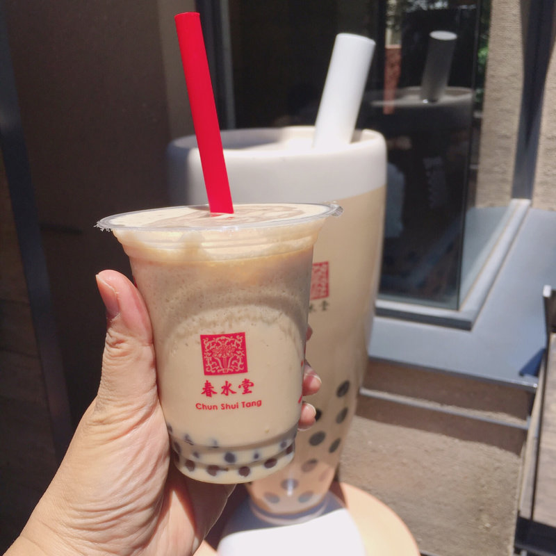  タピオカミルクティ(春水堂 表参道店)