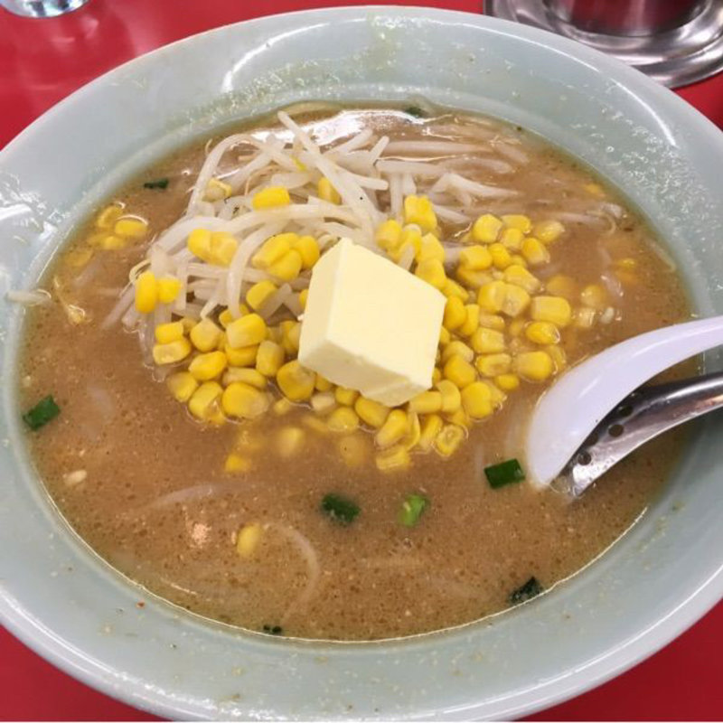 味噌バターコーン(くるまやラーメン 新座店)