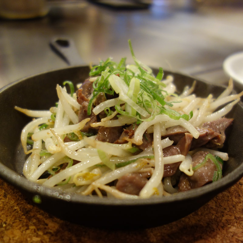 砂ずりのねぎ塩焼き(優乃華 イムズ店)