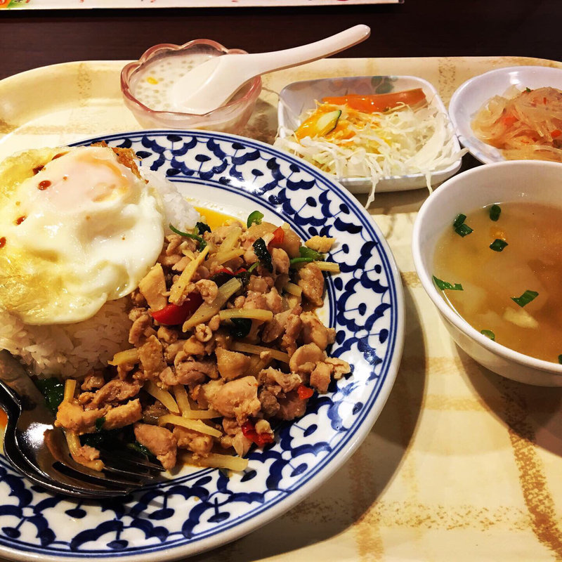 ガパオ(ガイ/ムー)ラーカオ(チャオタイ 渋谷道玄坂店)