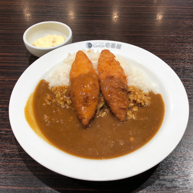 フィッシュフライカレー(カレーハウス CoCo壱番屋 小田急祖師ヶ谷大蔵駅前店)