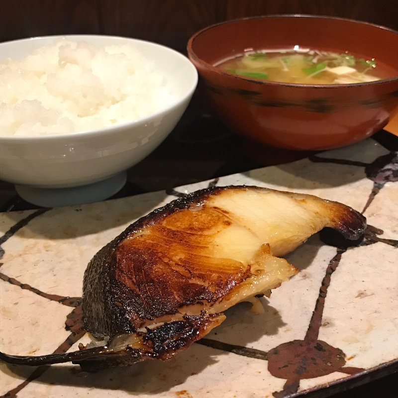 銀ダラの西京焼き(まんみ 西麻布)