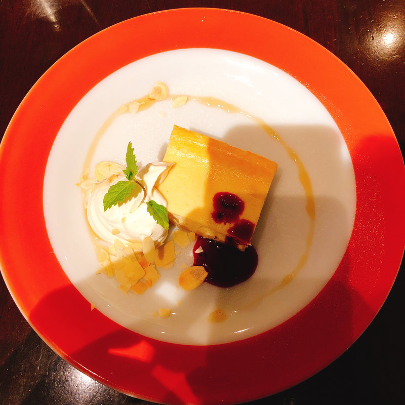チーズケーキ(ファイヤーキングカフェ)