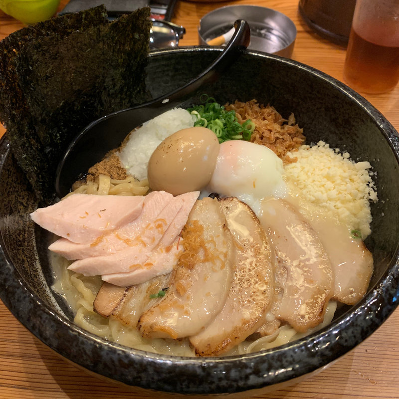 特製鶏白湯まぜそば(屋台屋 博多劇場 船橋店)