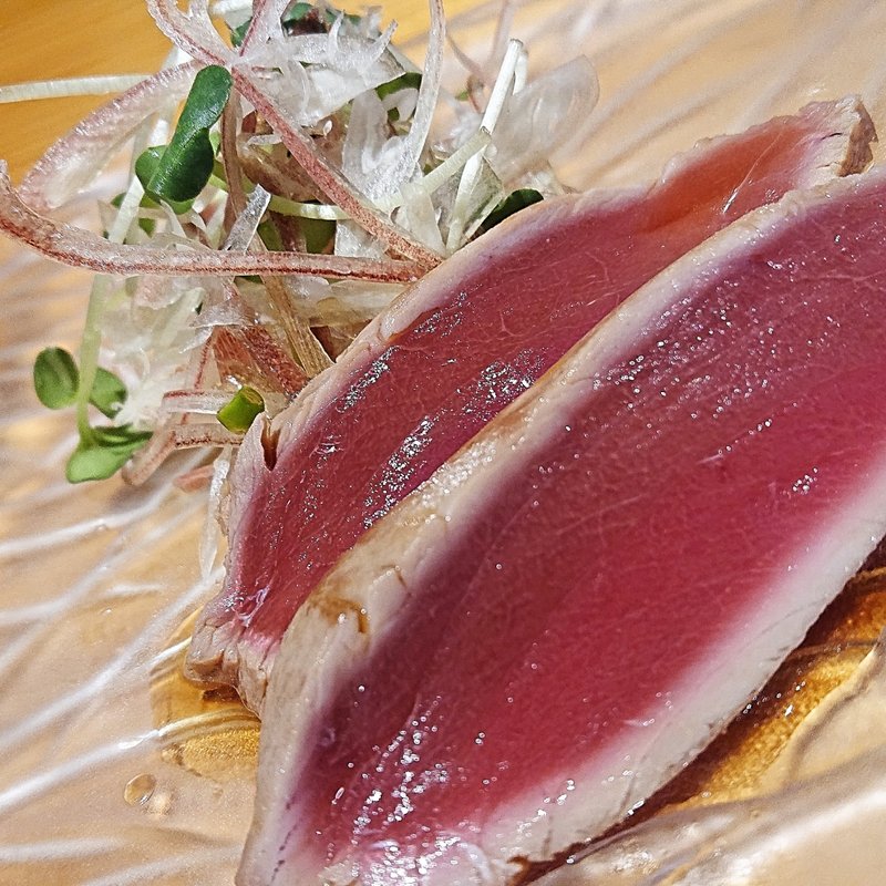 天然本鮪の漬け(燈火)