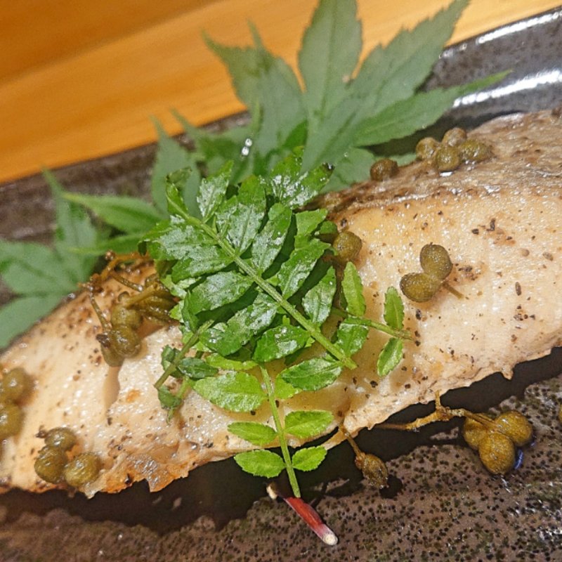 鰆の山椒オイル漬け(燈火)