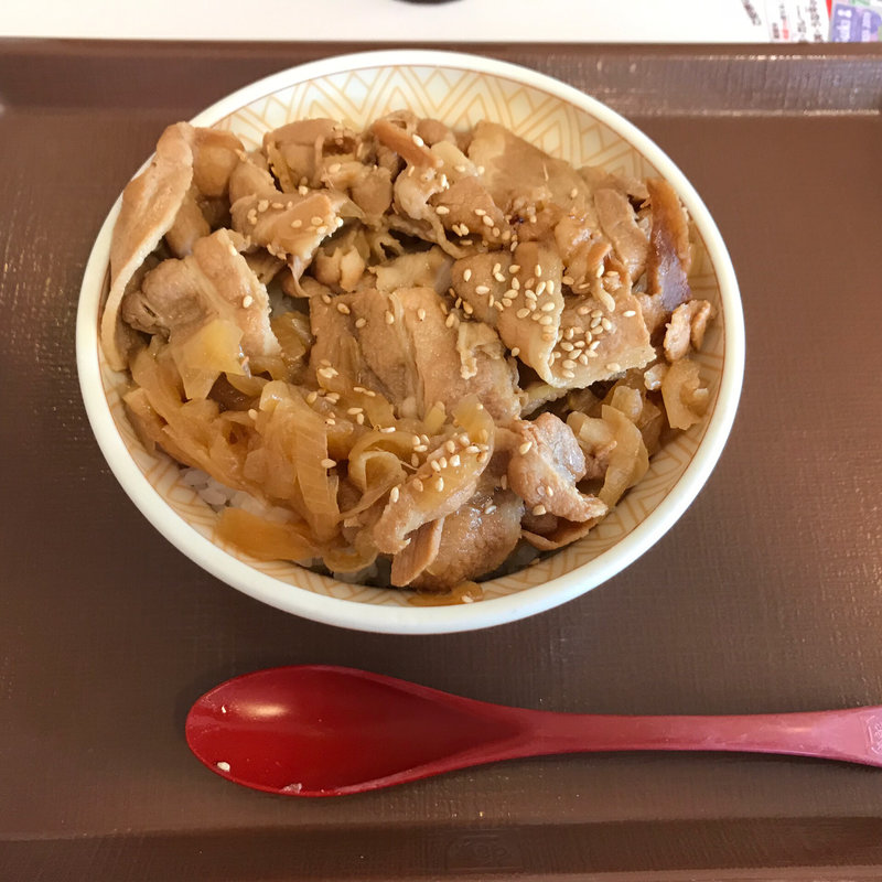 豚丼(すき家 狭山広瀬店 )
