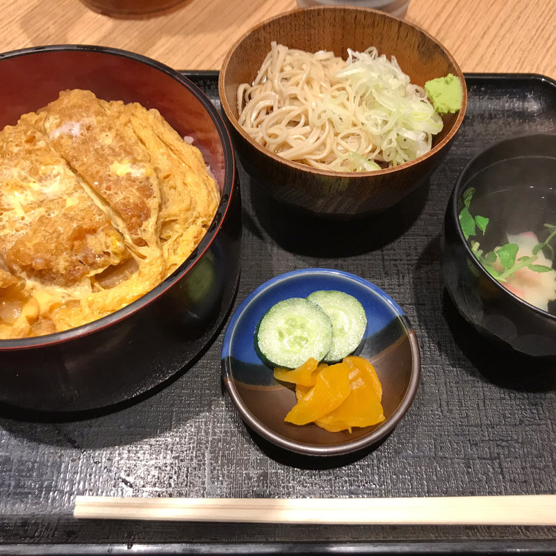 カツ丼セット(砂場)