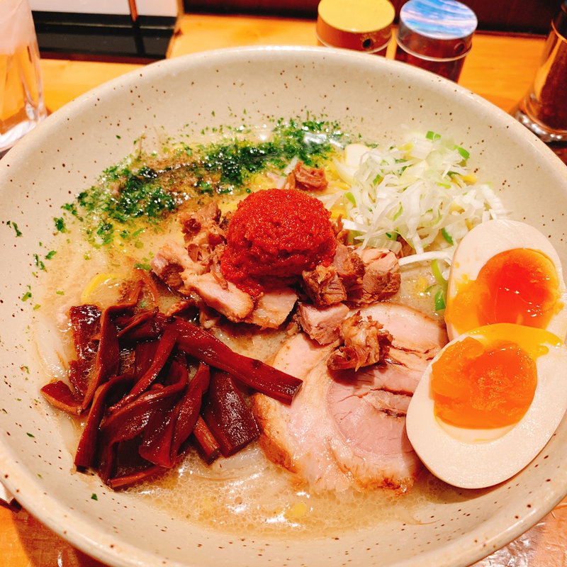 玉子入り味噌ラーメン(つじ田 味噌の章)