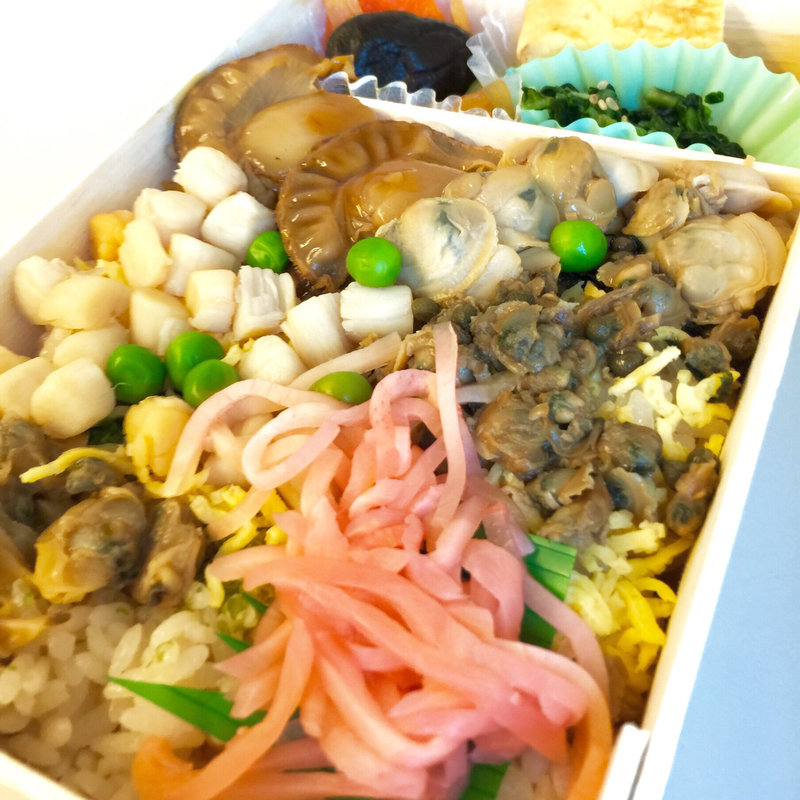 貝づくし弁当(駅弁屋 品川宿)