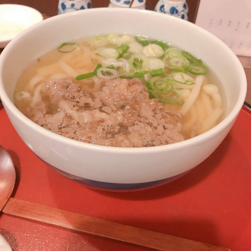 肉うどん(麺処 いっせい （めんどころ・いっせい）)
