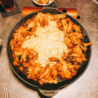 チーズダッカルビ(韓国料理焼肉 チング 唐人町店 )