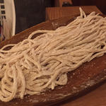 全粒粉入り手打ちうどん(猫も杓子も)