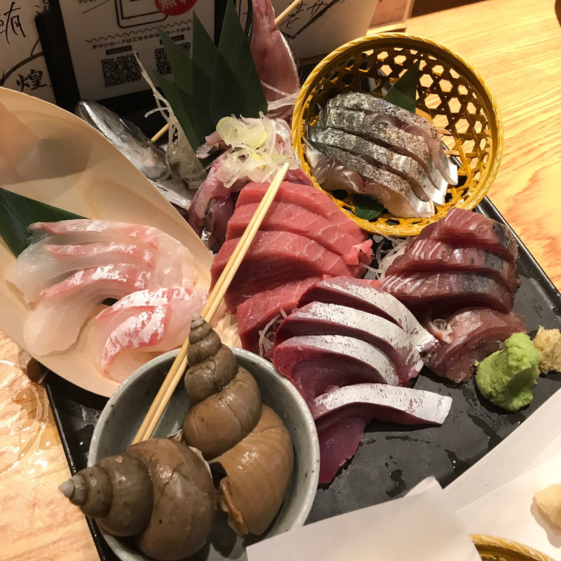 刺身3点盛り(魚金 田町店 （ウオキン）)