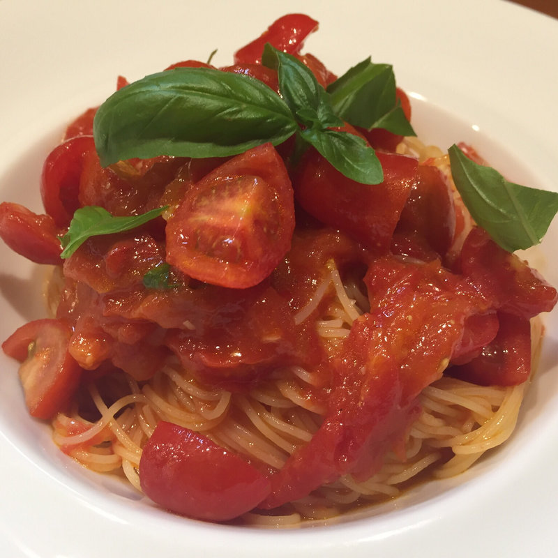 トマトの冷製パスタ(nenecolo)